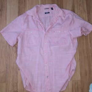 Izod short sleeve button down